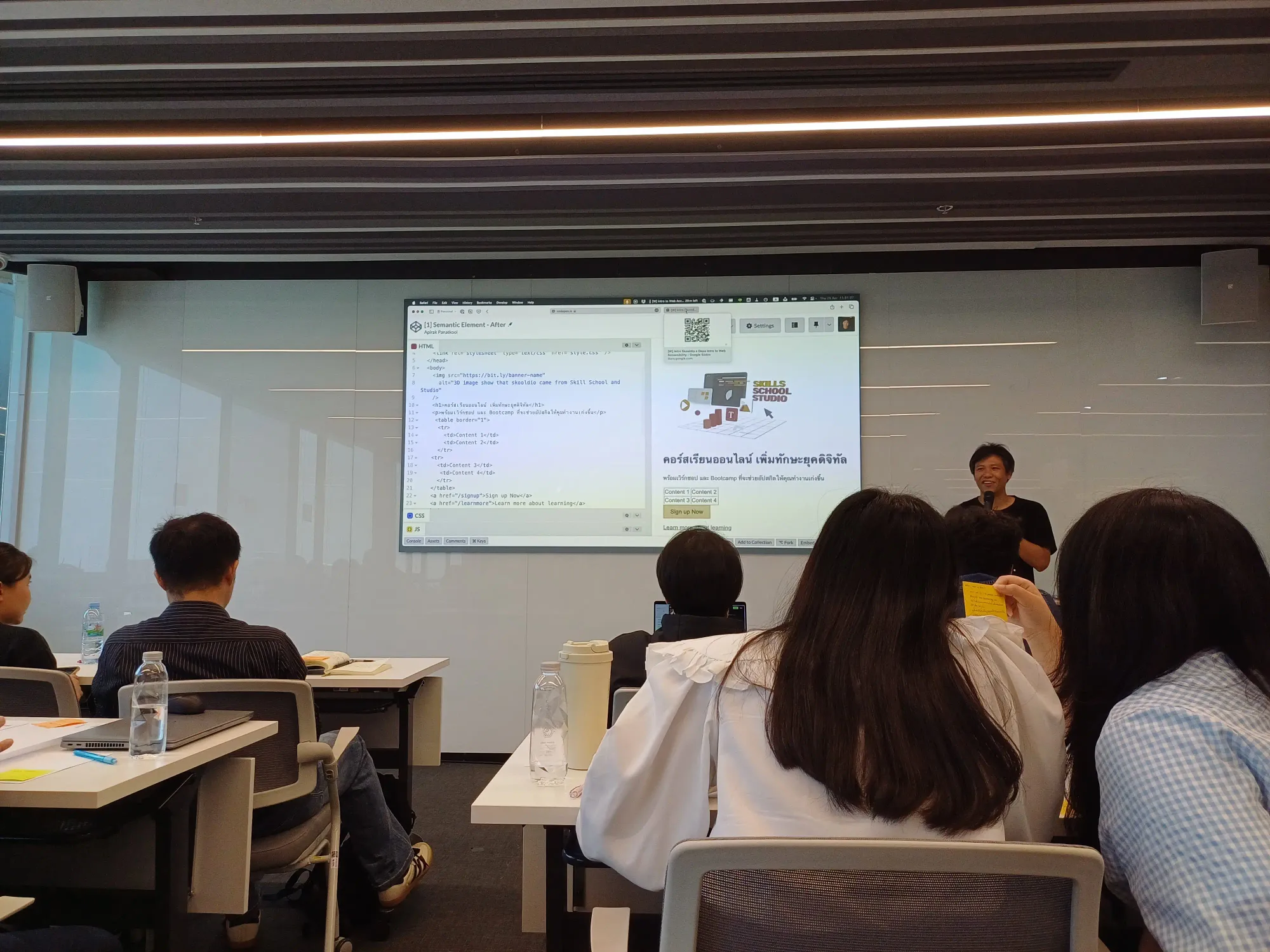 ปรับ mindset การทำแอพรองรับคนทุกกลุ่ม กับ "Intro to Web Accessibility" workshop