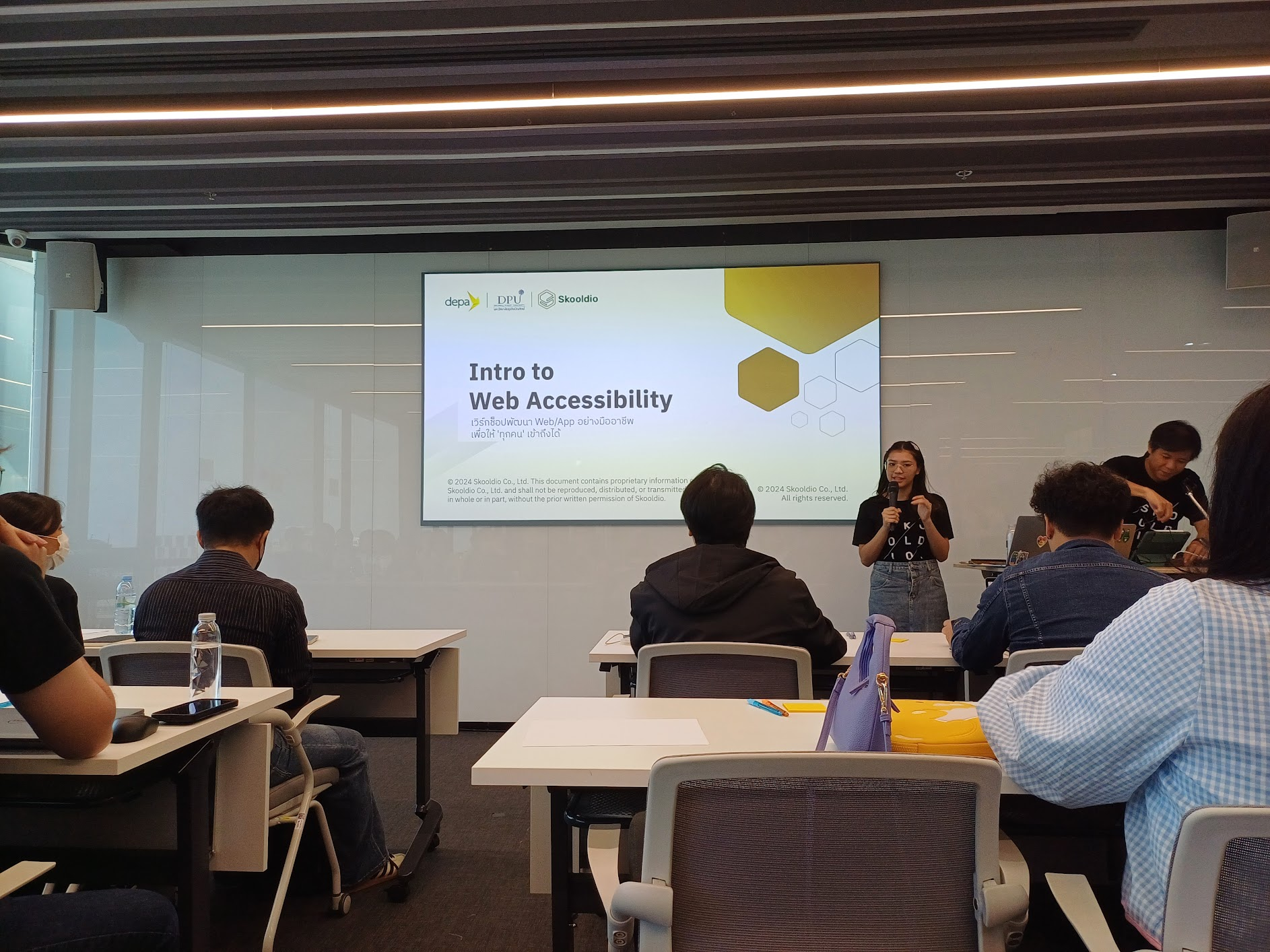 ปรับ mindset การทำแอพรองรับคนทุกกลุ่ม กับ "Intro to Web Accessibility" workshop